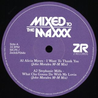 Dave 'Love' Lee, John Morale — Mixed To The Maxxx (PART TWO) (2x12") vinyl cover