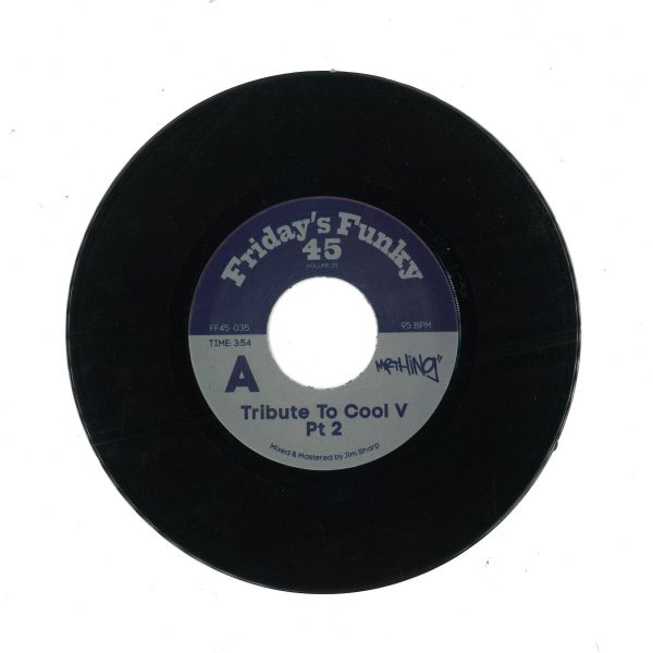 Mr Thing, Jim Sharp — Tribute to Cool V Pt. 2 / Where You Are (7") vinyl cover