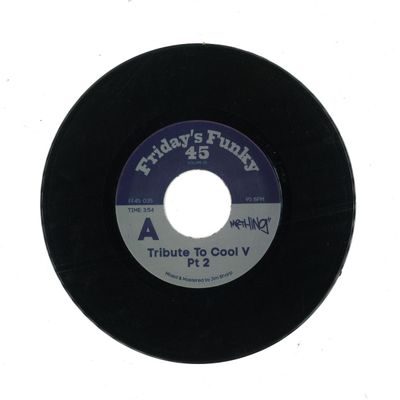 Mr Thing, Jim Sharp — Tribute to Cool V Pt. 2 / Where You Are (7") vinyl cover