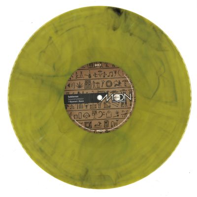 Sekkleman — Descending Babylon / Dancehall Graveyard 10" vinyl cover