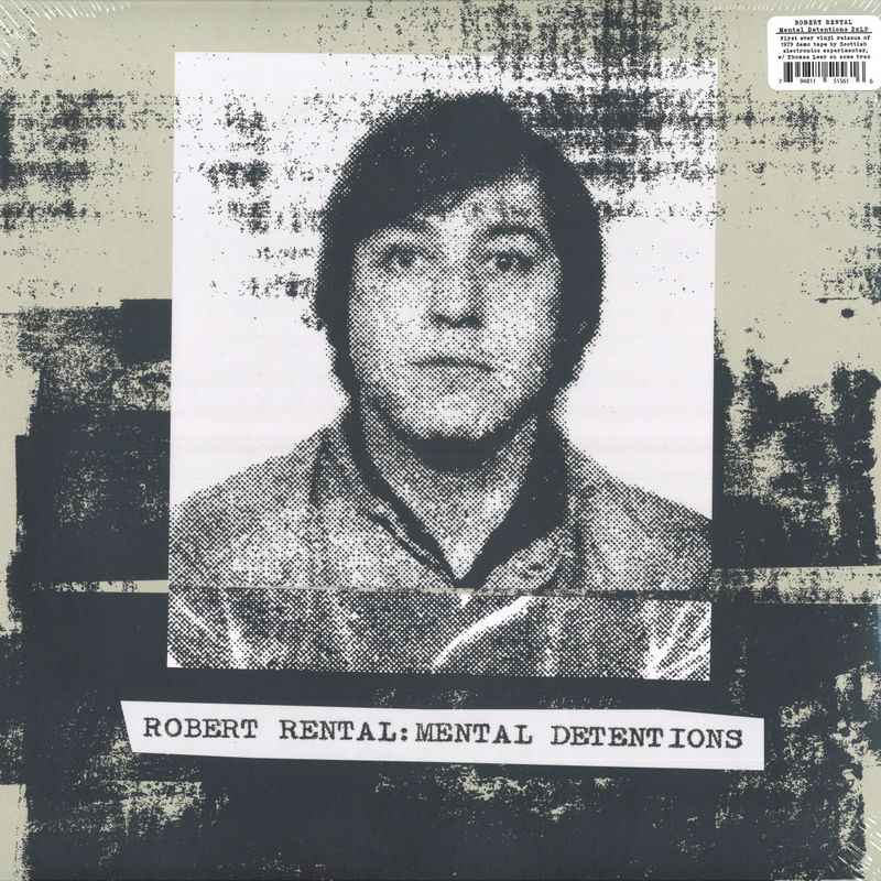 Robert Rental — Mental Detentions LP 2x12" vinyl cover