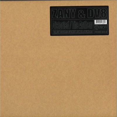 Zany&Dv8 — Distorted / The Anthem vinyl cover