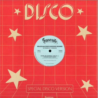Various — Brazilian Disco Boogie Sounds (Extended 12" Versions) vinyl cover
