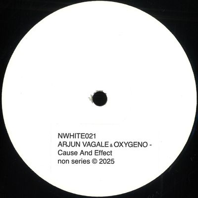Arjun Vagale, Oxygeno — CAUSE AND EFFECT vinyl cover