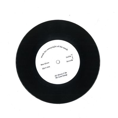 Ben HIXON — Meant 2 Be 7" vinyl cover