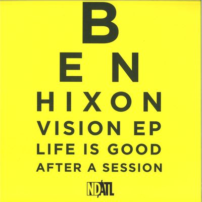 Ben Hixon — Vision EP vinyl cover