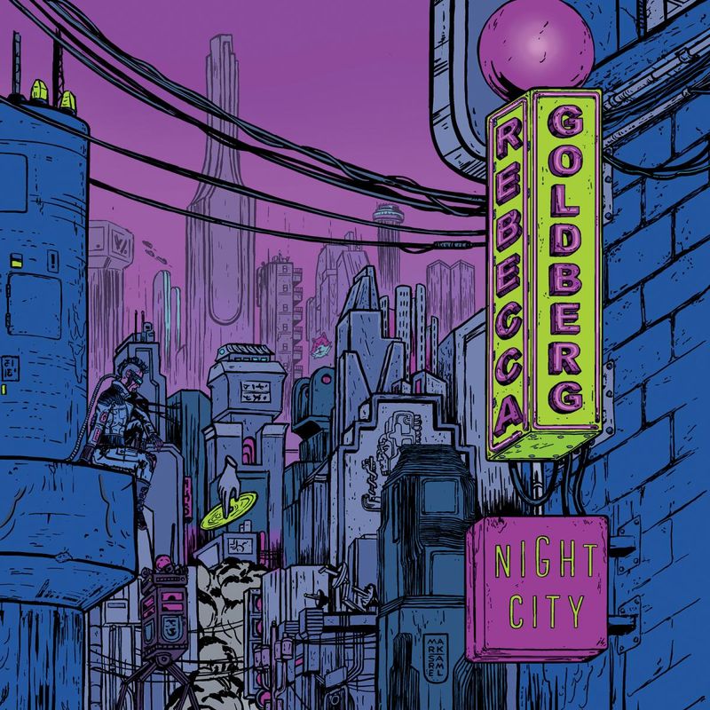 Rebecca Goldberg — Night City (2x12") vinyl cover