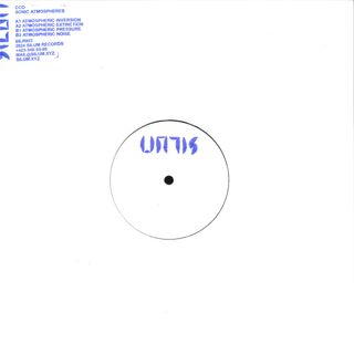 Cco — Sonic Atmospheres EP vinyl cover