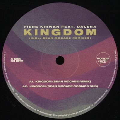 Piers Kirwan, Dalena Kingdom — Sean McCabe Remixes vinyl cover