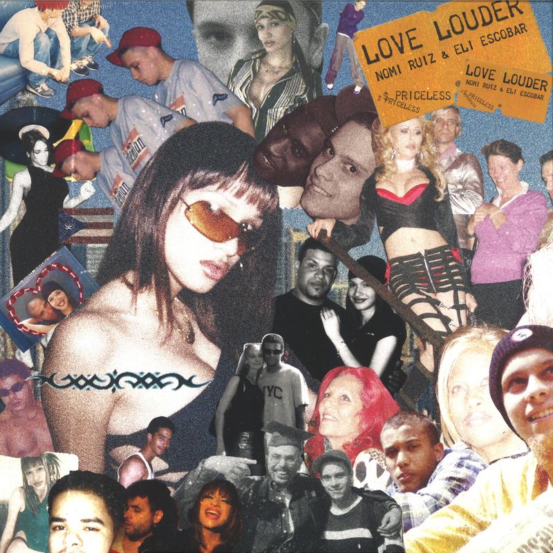 Nomi Ruiz, Eli Escobar — Love Louder vinyl cover