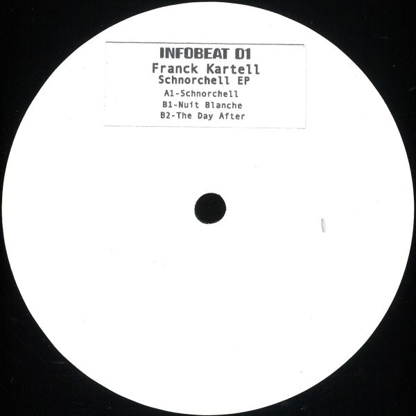 Franck Kartell — Schnorchell EP vinyl cover
