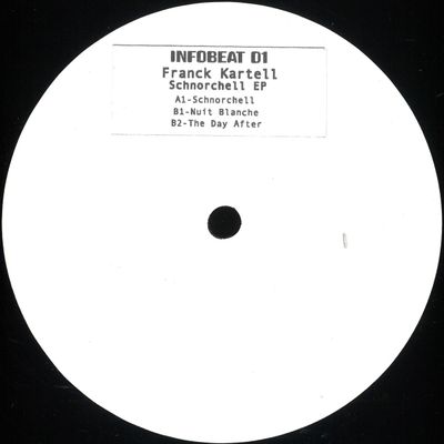 Franck Kartell — Schnorchell EP vinyl cover