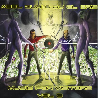 Abel Zuri, Dj El Gris — Music For Visitors Vol. 2 vinyl cover