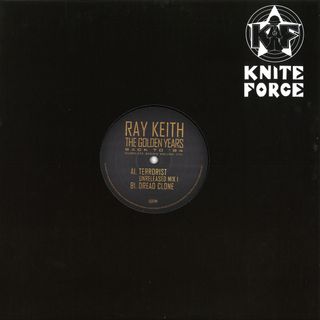 Ray Keith — The Golden Years – Terrorist (Unreleased Mix 1) EP vinyl cover
