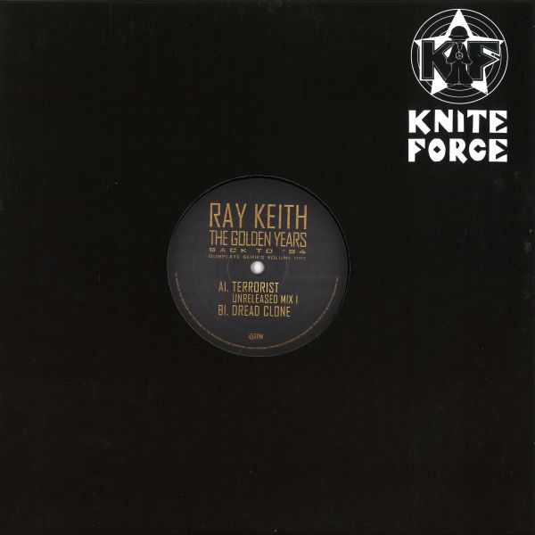 Ray Keith — The Golden Years – Terrorist (Unreleased Mix 1) EP vinyl cover