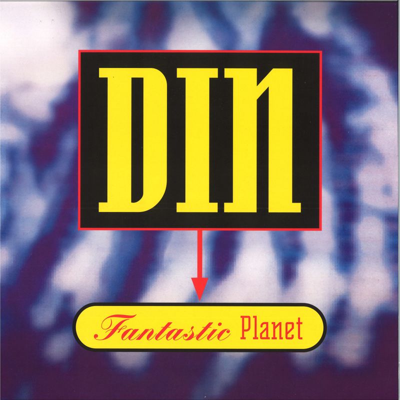 Din — Fantastic Planet LP 2x12" vinyl cover