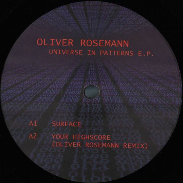Oliver Rosemann — Universe In Patterns EP vinyl cover