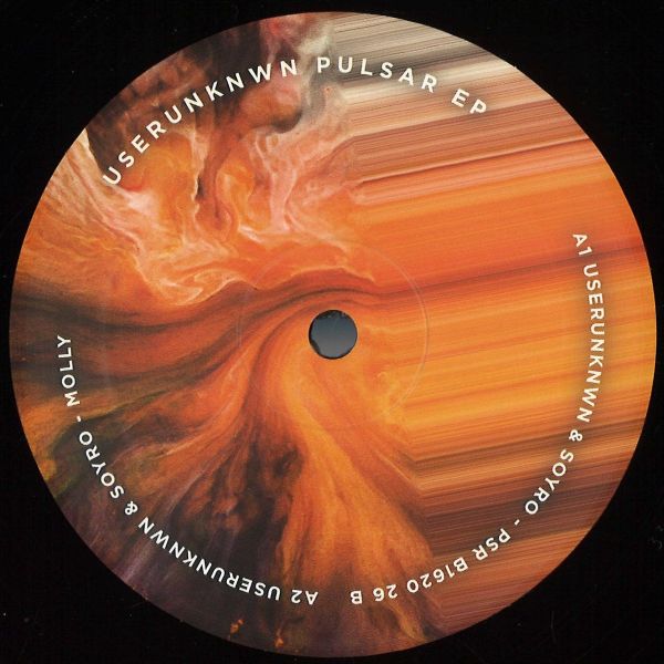 Userunknwn, Soyro — Pulsar EP vinyl cover