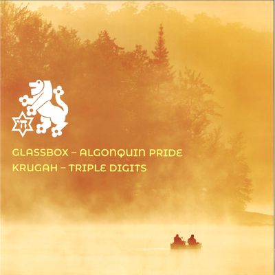 Glassbox, Krugah — Algonquin Pride / Triple Digits vinyl cover