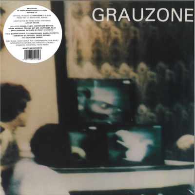Grauzone — Grauzone (40 Years Anniversary Edition 2LP) vinyl cover