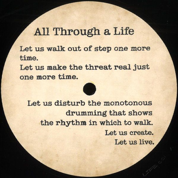 Sven von Thulen — Life 001 vinyl cover