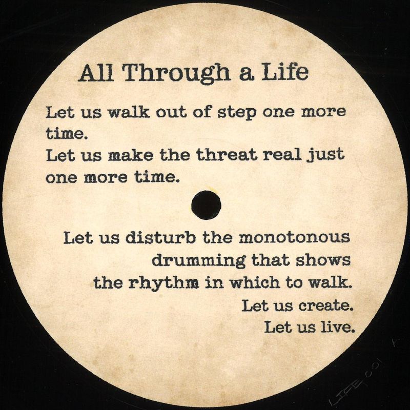 Sven von Thulen — Life 001 vinyl cover