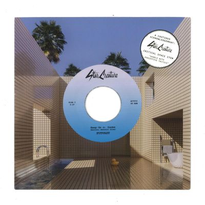 Futvrst — Keep On & Moment Of Weakness 7" vinyl cover