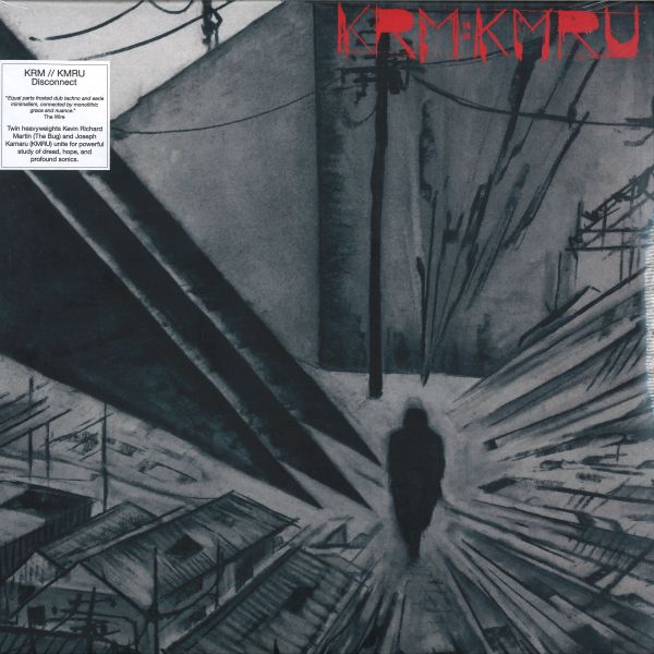 Kevin Richard Martin(Krm)&Kmru — Disconnect LP 2x12" vinyl cover