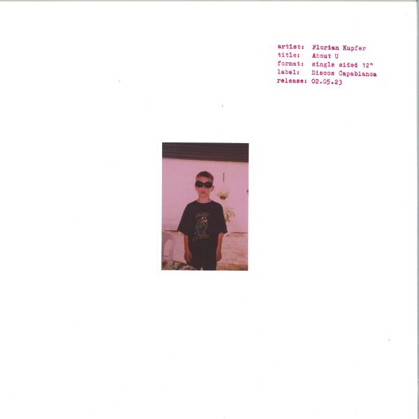 Florian Kupfer — About U vinyl cover
