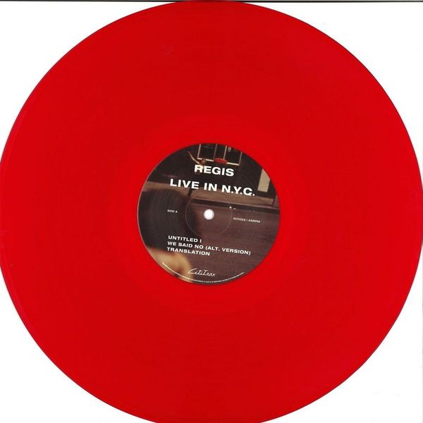 Regis — Live In N.y.c. vinyl cover