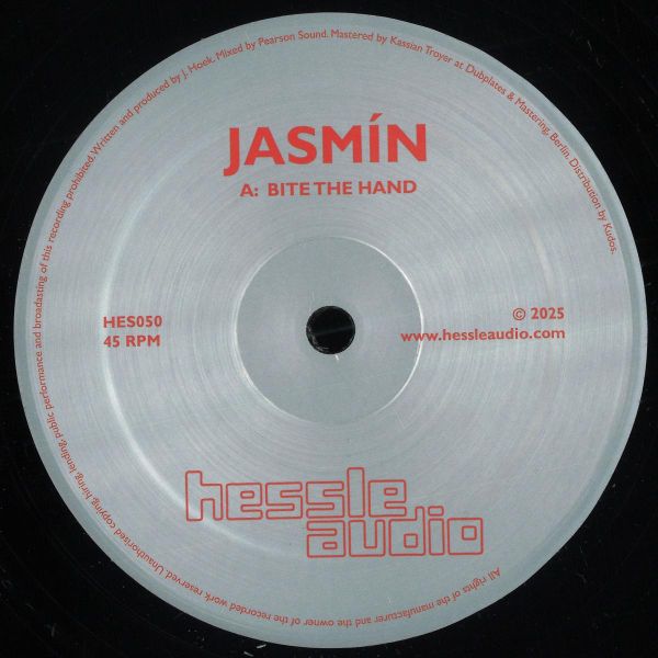 Jasmín — Bite the Hand That Feeds You EP vinyl cover