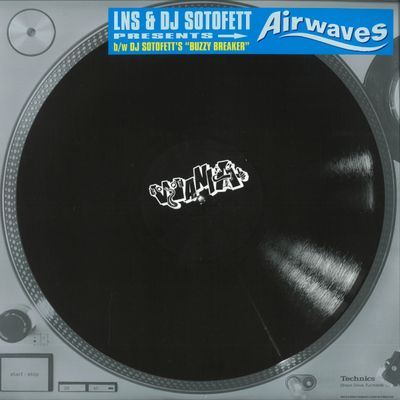 Lns, Dj Sotofett — Airwaves vinyl cover