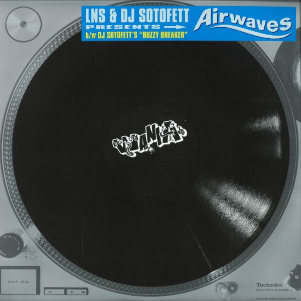 Lns, Dj Sotofett — Airwaves vinyl cover