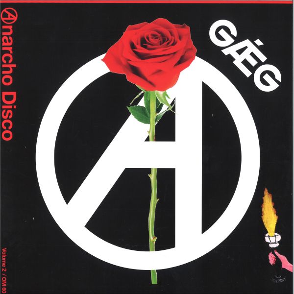 Gǽg, Monkey Timers, Keita Sano — Anarcho Disco Vol. 2 vinyl cover
