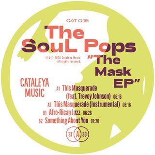 The Soul Pops — The Mask EP vinyl cover