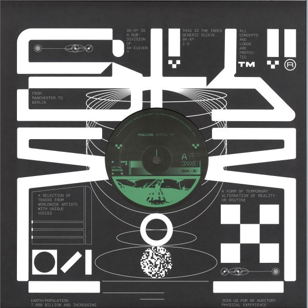 Phalcon — Aerial EP vinyl cover