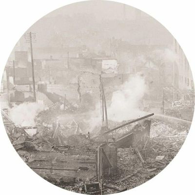 Effra, Outer Heaven, Jay B, Artilect — OHS 002 vinyl cover