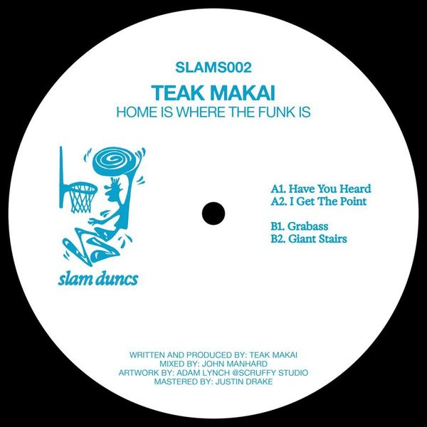 Teak Makei — Home Is Where The Funk Is vinyl cover