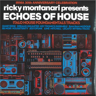 Ricky Montanari, Various — ECHOES OF HOUSE 2x12" vinyl cover