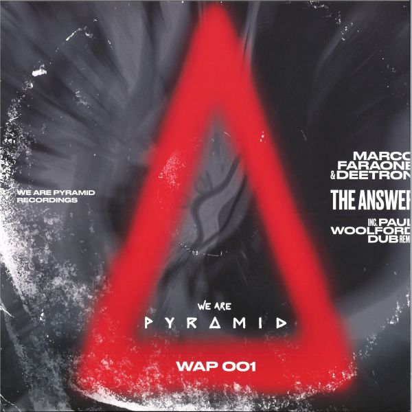Marco Faraone, Deetron — The Answer LP vinyl cover