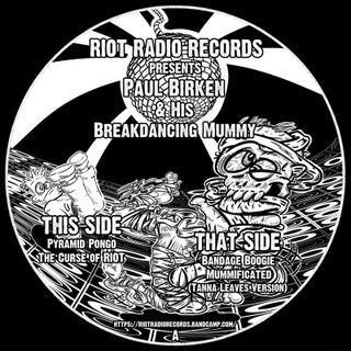 Paul Birken — & His Breakdancing Mummy vinyl cover