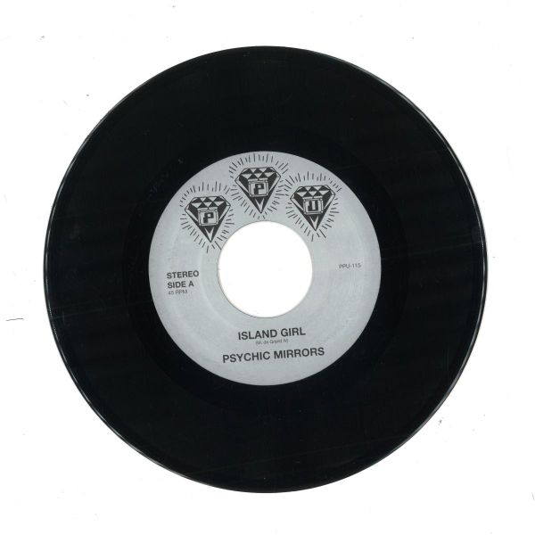 Psychic Mirrors — Island Girl / Shock Treatment vinyl cover