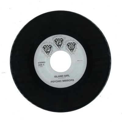 Psychic Mirrors — Island Girl / Shock Treatment vinyl cover