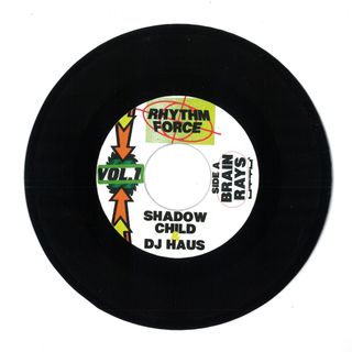 Shadow Child, Dj Haus — Rhythm Force Vol.1 vinyl cover