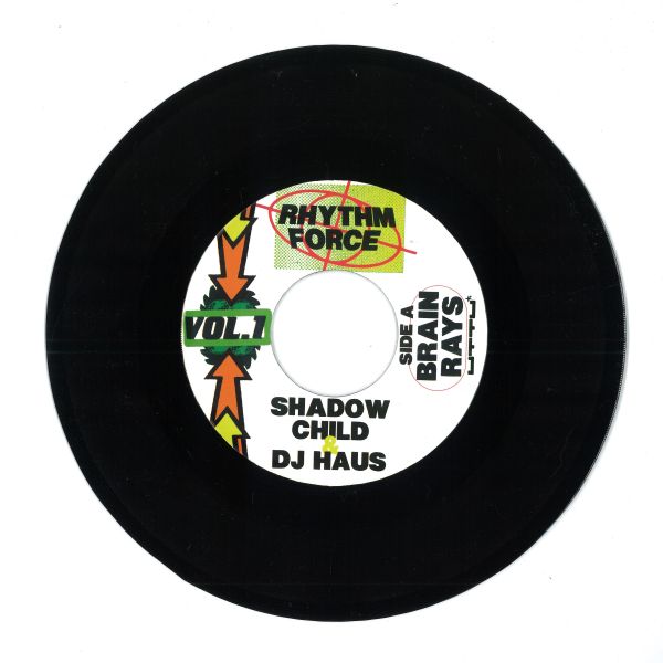 Shadow Child, Dj Haus — Rhythm Force Vol.1 vinyl cover