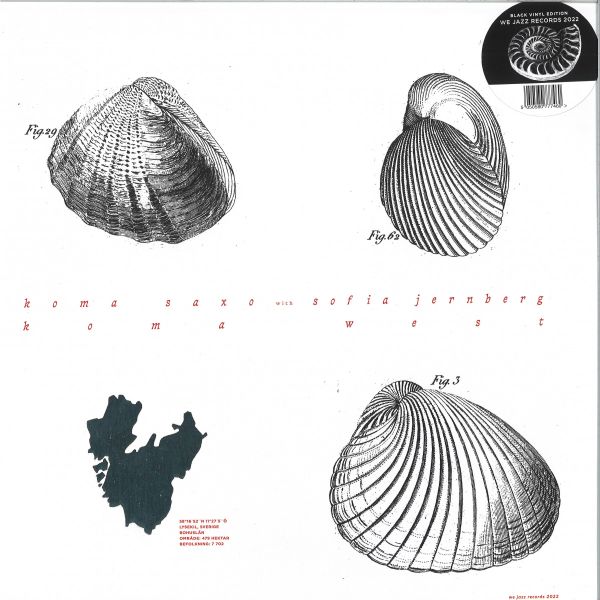 Petter Eldh, Koma Saxo, Sofia Jernberg — Koma West LP vinyl cover