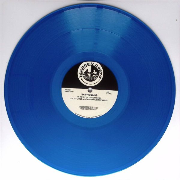 — My LIttle Japanese Boy / Happy Song (Remix) vinyl cover