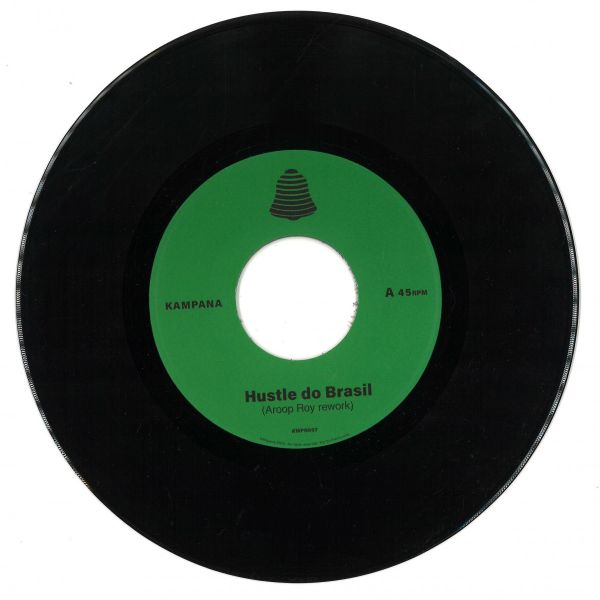 Aroop Roy — HUSTLE DO BRASIL vinyl cover