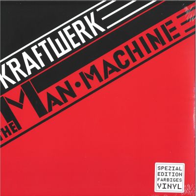 Kraftwerk — The Man-Machine vinyl cover