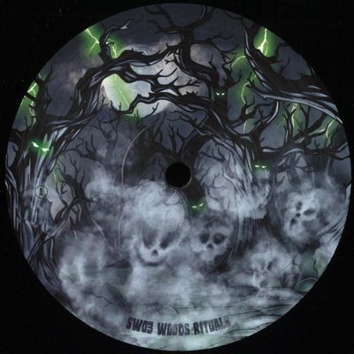 Lazer Man/R.e.s.s — Woods Ritual vinyl cover